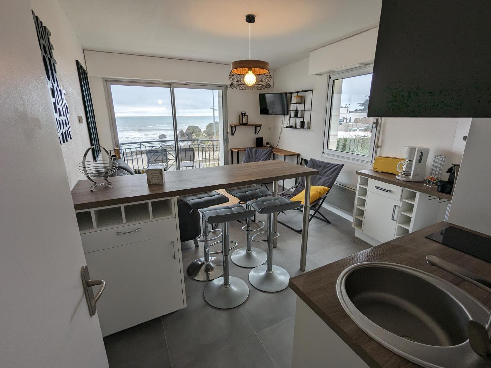 St Gilles Appartement Face Mer Saint-Hilaire-de-Riez Exteriör bild