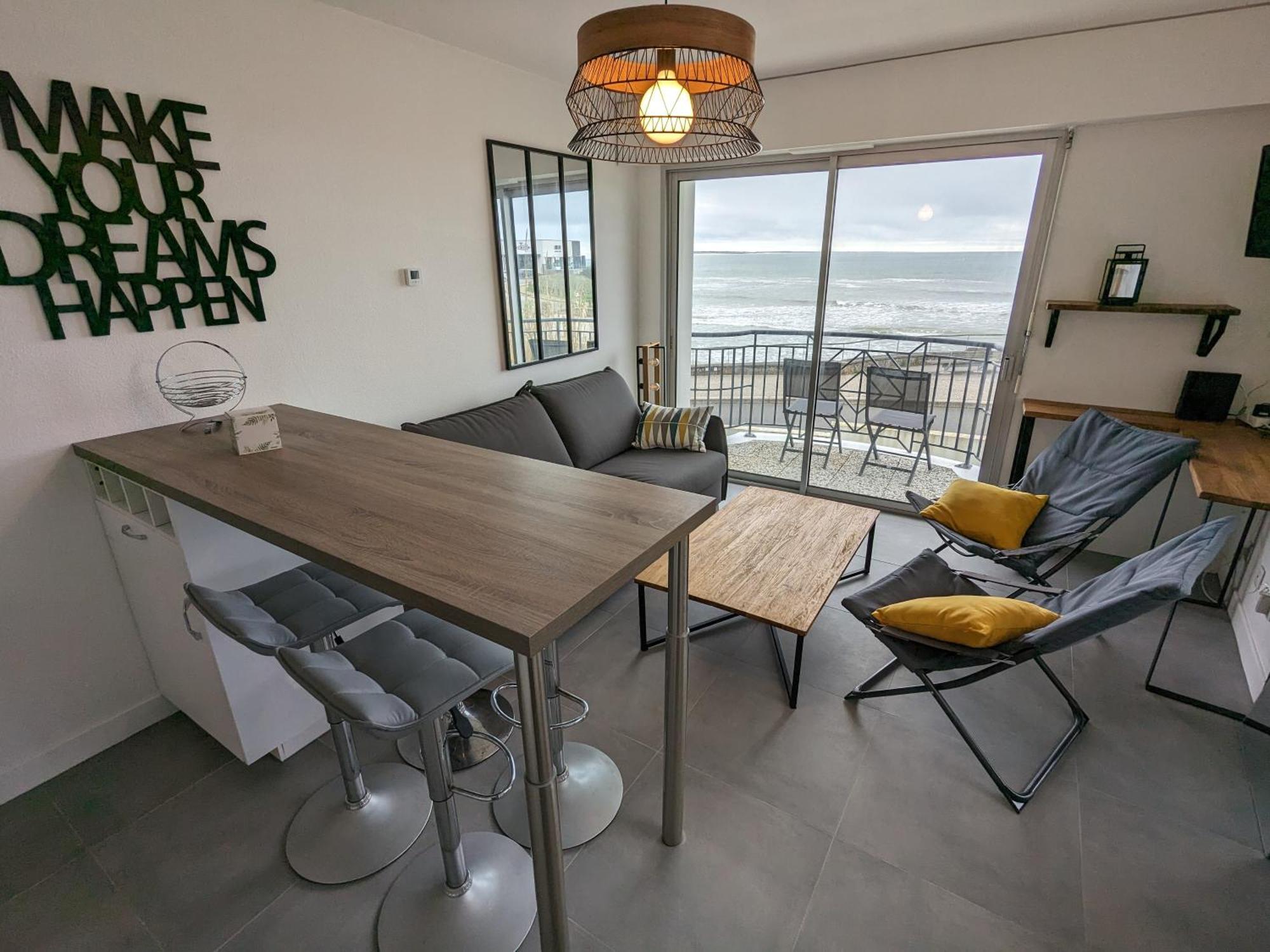 St Gilles Appartement Face Mer Saint-Hilaire-de-Riez Exteriör bild